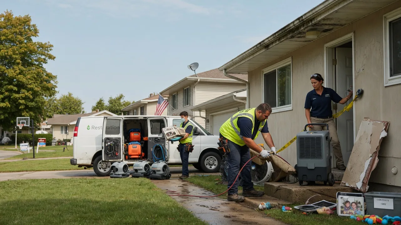 Water Damage Restoration in Pleasant Garden, NC near me